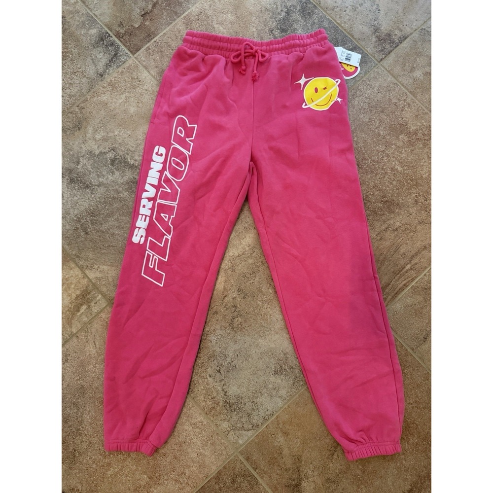 Women's Poppi X Target Pink Drawstring Sweatpants Size Medium NWT
